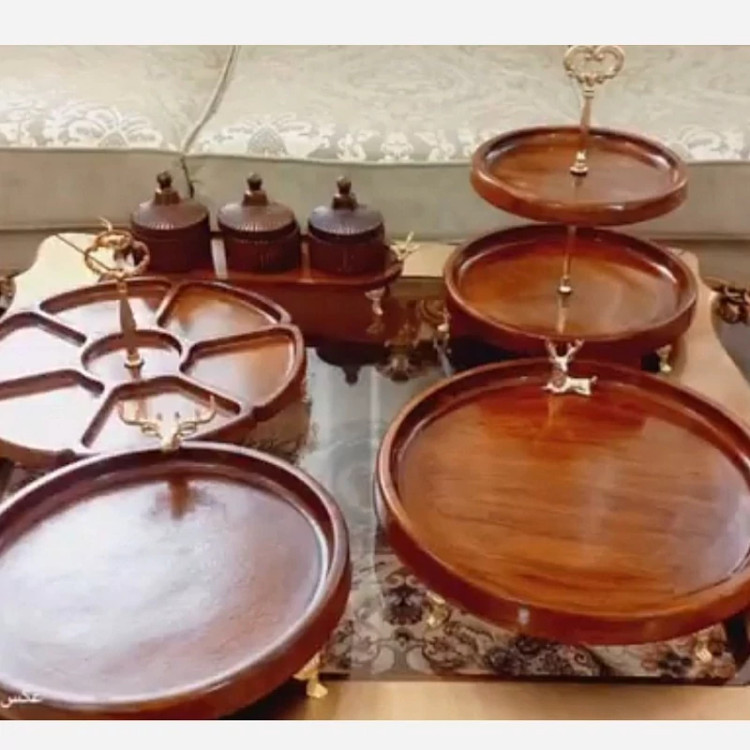 سرویس پذیرایی سنگ مصنوعی طرح چوب شاخ گوزنی