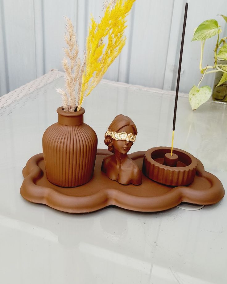 ست چهار تکه دکوری سنگ مصنوعی